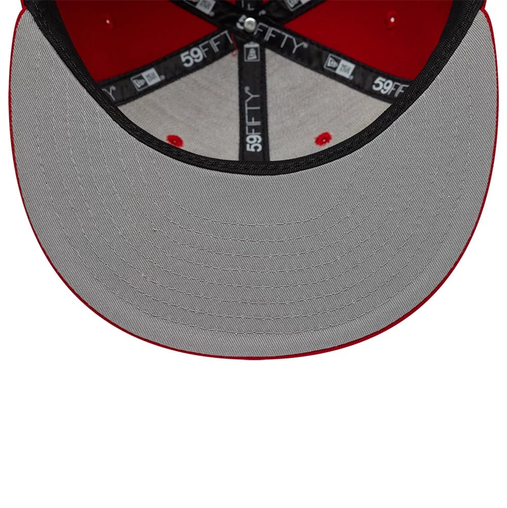 Gettomasa X New Era Red 59FIFTY Fitted Cap-klyvox