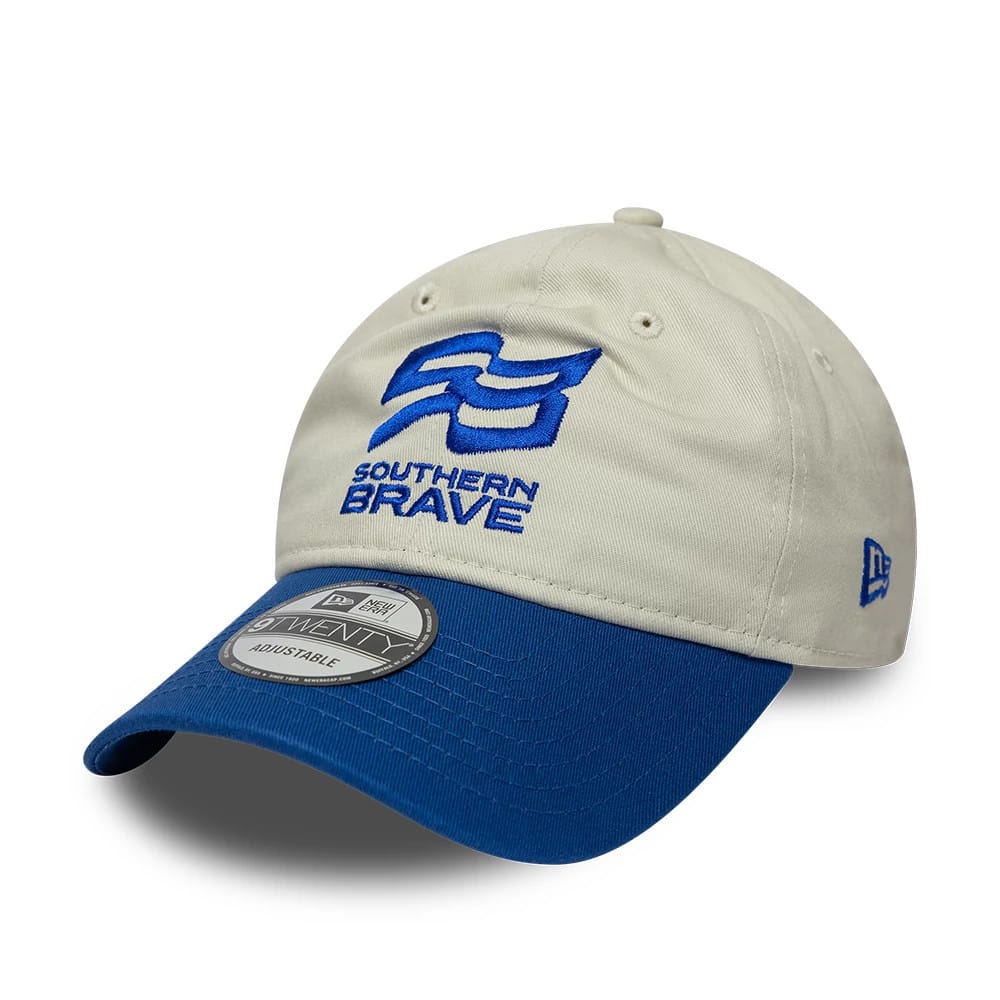 Southern Brave The Hundred 2026 Light Beige & Blue 9TWENTY Adjustable Cap-klyvox