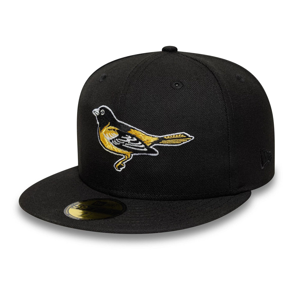 Baltimore Orioles MLB Black 59FIFTY Fitted Cap-klyvox