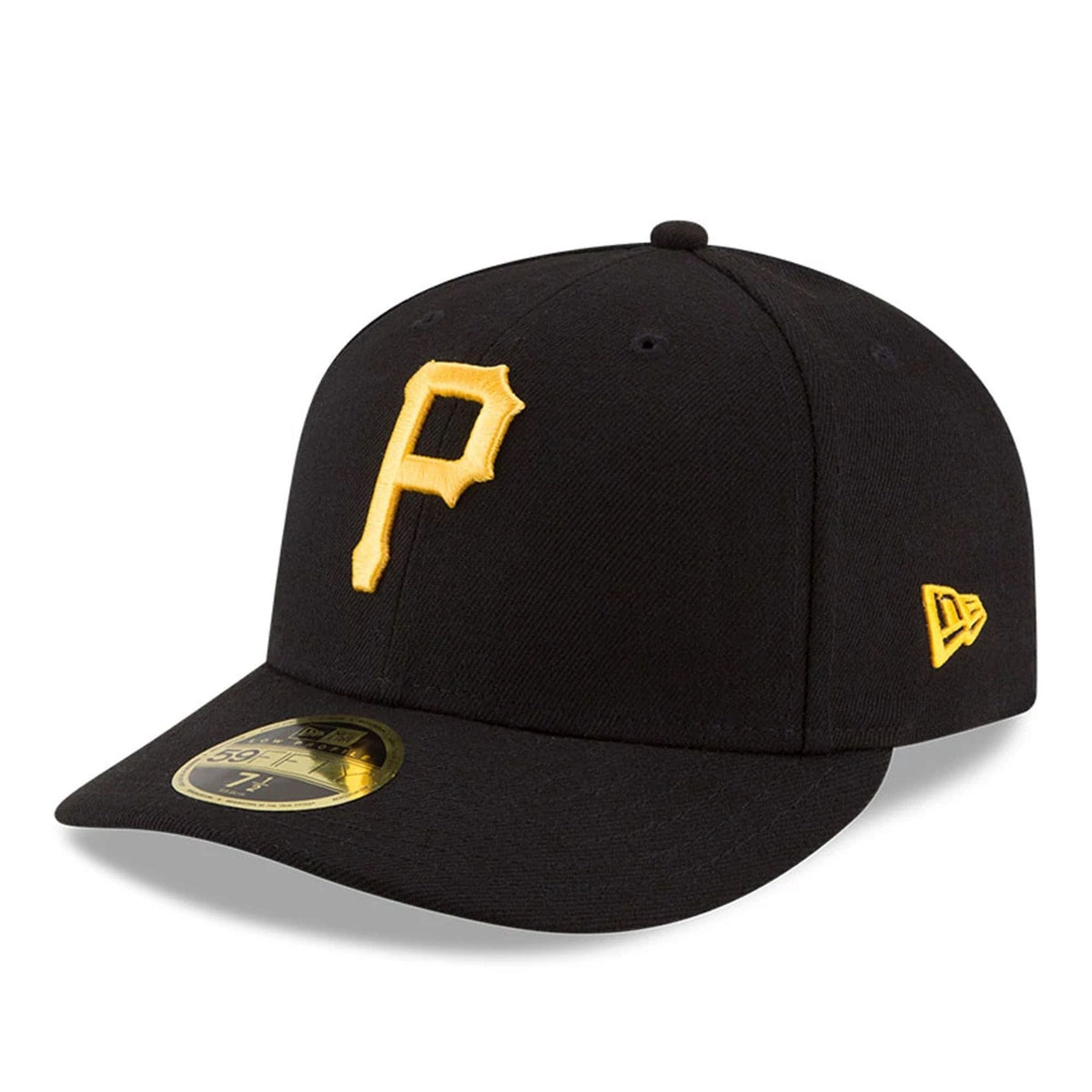 Pittsburgh Pirates Authentic Collection Black Low Profile 59FIFTY Fitted Cap-klyvox