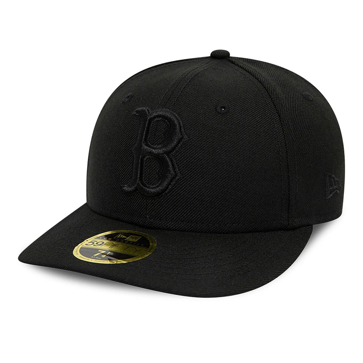 Boston Red Sox MLB Black Low Profile 59FIFTY Fitted Cap-klyvox