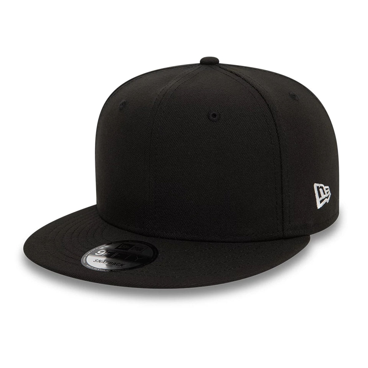 New Era Essential Black 9FIFTY Snapback Cap-klyvox