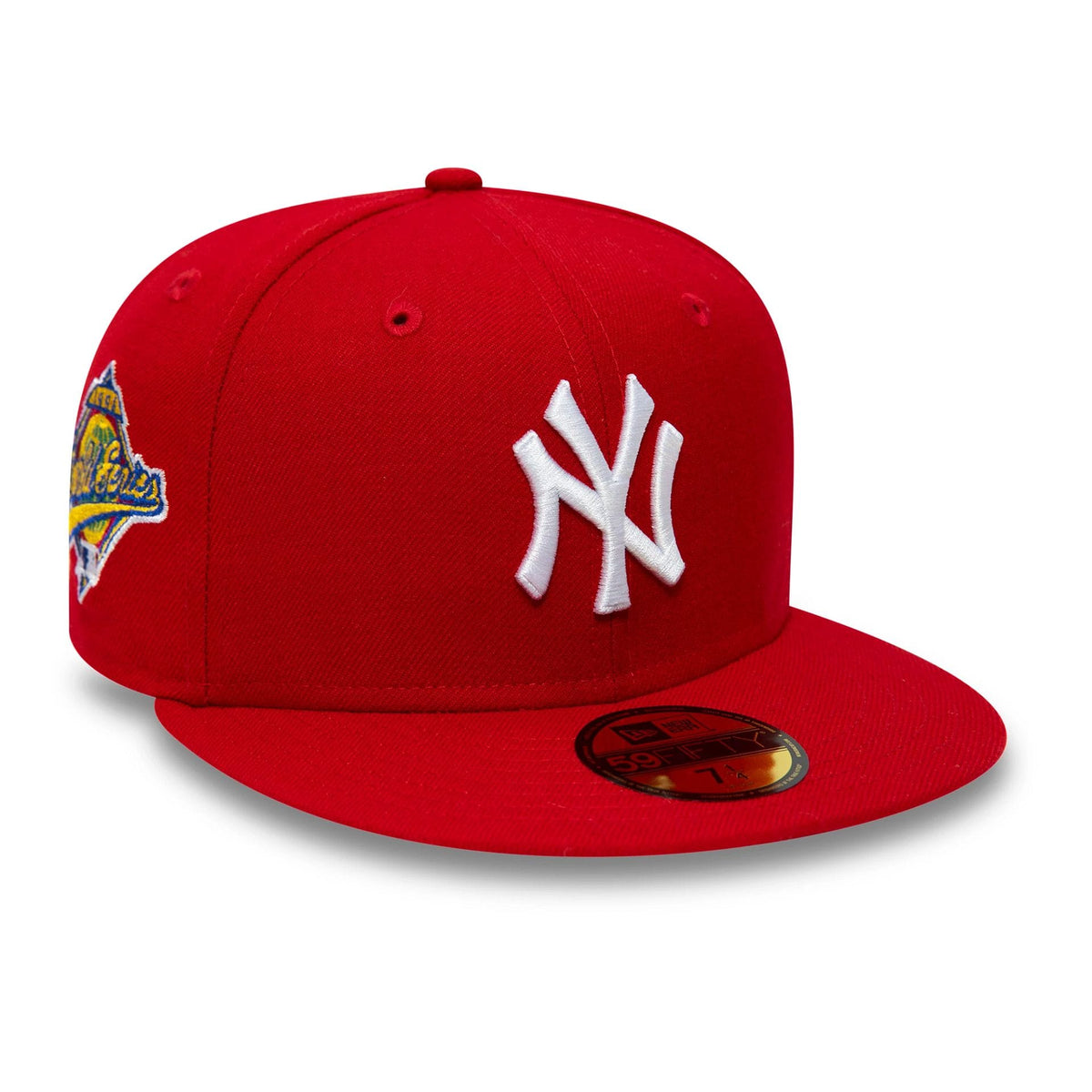 New York Yankees MLB World Series 1996 Red 59FIFTY Fitted Cap-klyvox