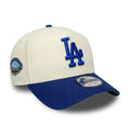LA Dodgers MLB Cooperstown White & Blue 9FORTY A-Frame Cap-klyvox
