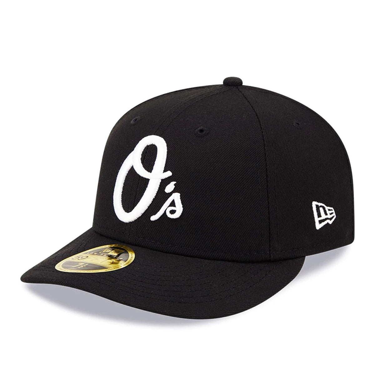 Baltimore Orioles MLB Black Low Profile 59FIFTY Fitted Cap-klyvox