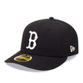 Boston Red Sox MLB Black Low Profile 59FIFTY Fitted Cap-klyvox
