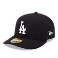 LA Dodgers MLB Black Low Profile 59FIFTY Fitted Cap-klyvox