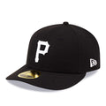 Pittsburgh Pirates MLB Black Low Profile 59FIFTY Fitted Cap-klyvox