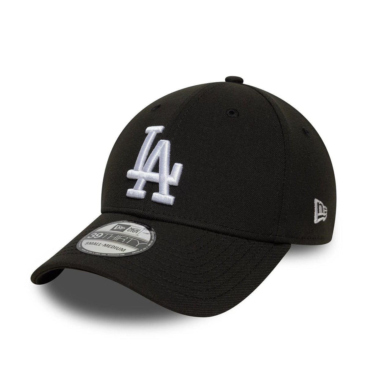 LA Dodgers MLB Black 39THIRTY Stretch Fit Cap-klyvox
