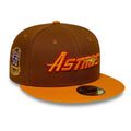 Houston Astros MLB Cooperstown Brown 59FIFTY Fitted Cap-klyvox