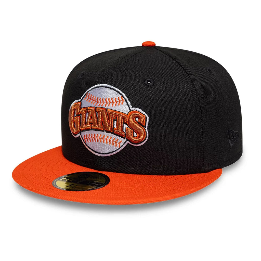 San Francisco Giants MLB Cooperstown Black 59FIFTY Fitted Cap-klyvox