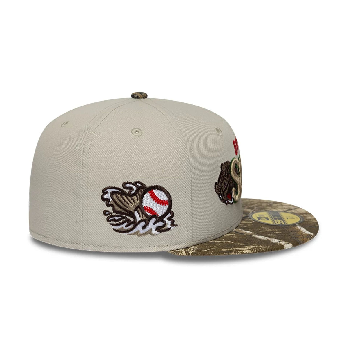 Gwinnett Stripers MiLB Hometown Beige 59FIFTY Fitted Cap-klyvox