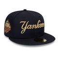 New York Yankees MLB Cooperstown Navy 59FIFTY Fitted Cap-klyvox