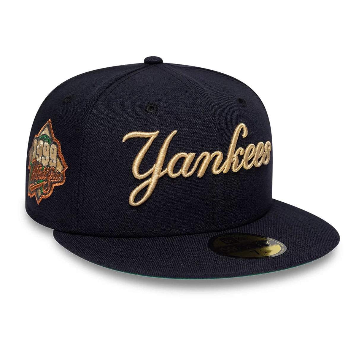 New York Yankees MLB Cooperstown Navy 59FIFTY Fitted Cap-klyvox