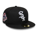 Chicago White Sox MLB Cooperstown Black 59FIFTY Fitted Cap-klyvox