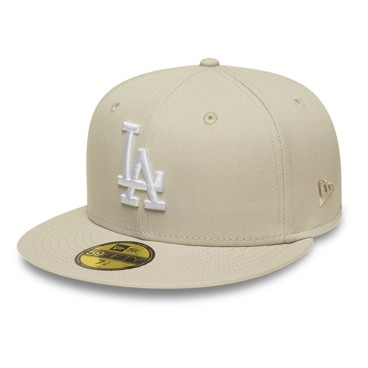 LA Dodgers MLB Beige 59FIFTY Fitted Cap-klyvox