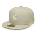 Detroit Tigers MLB Beige 59FIFTY Fitted Cap-klyvox