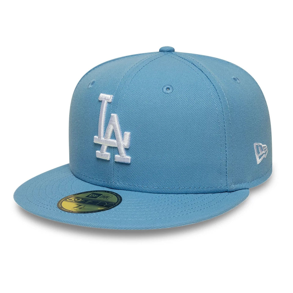 LA Dodgers MLB Pastel Blue 59FIFTY Fitted Cap-klyvox