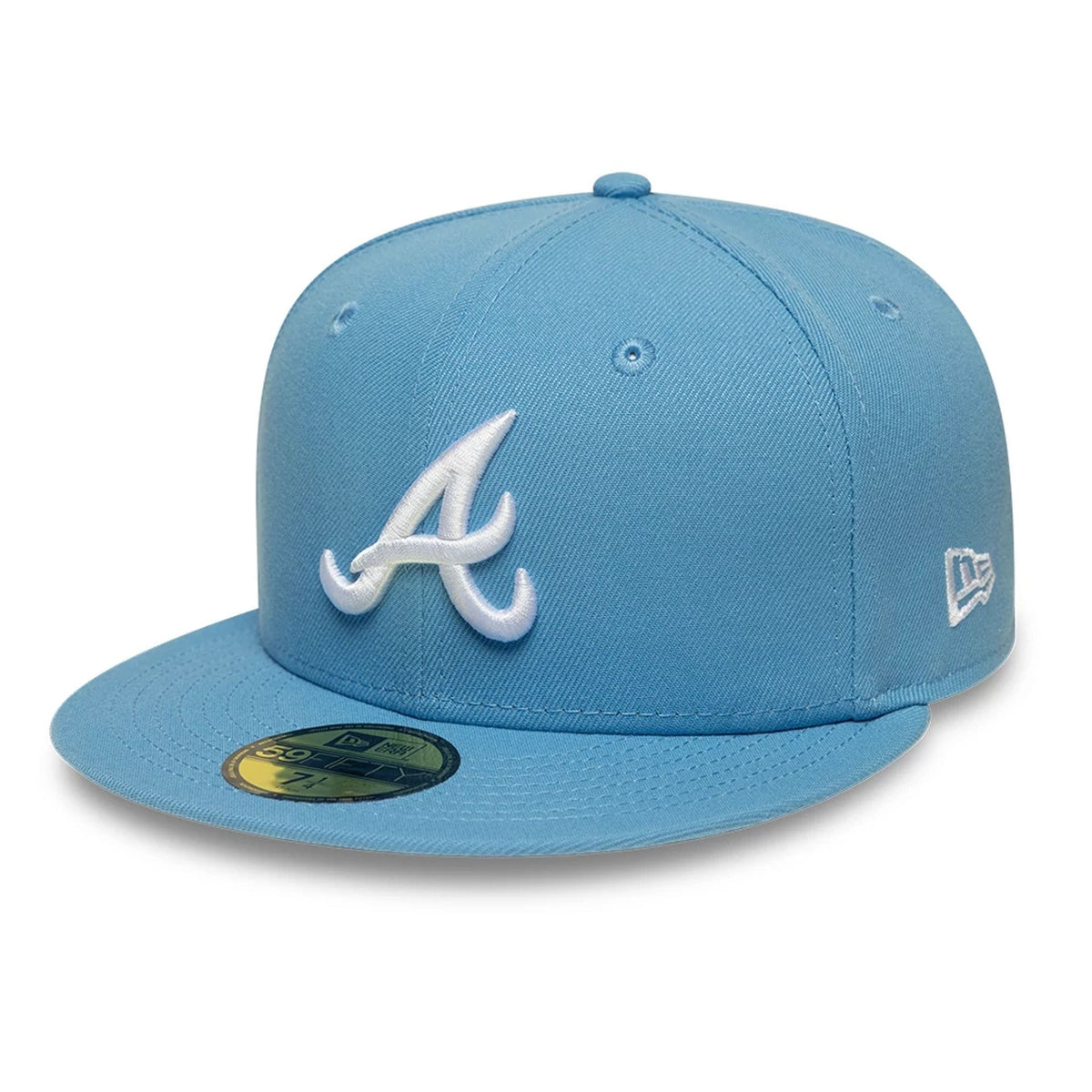 Atlanta Braves MLB Pastel Blue 59FIFTY Fitted Cap-klyvox
