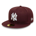 New York Yankees MLB Dark Purple 59FIFTY Fitted Cap-klyvox