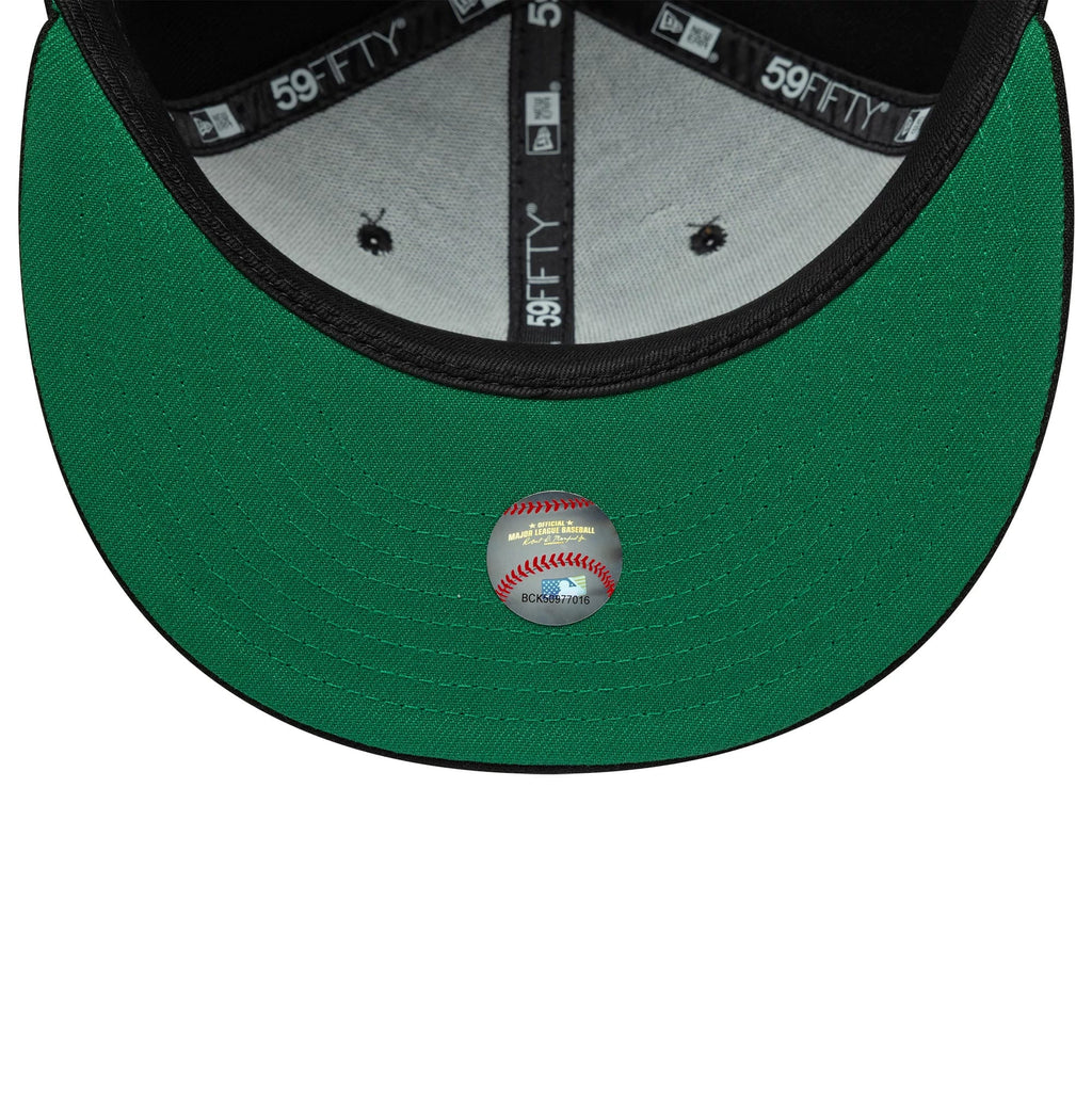 New York Yankees MLB Black 59FIFTY Fitted Cap-klyvox