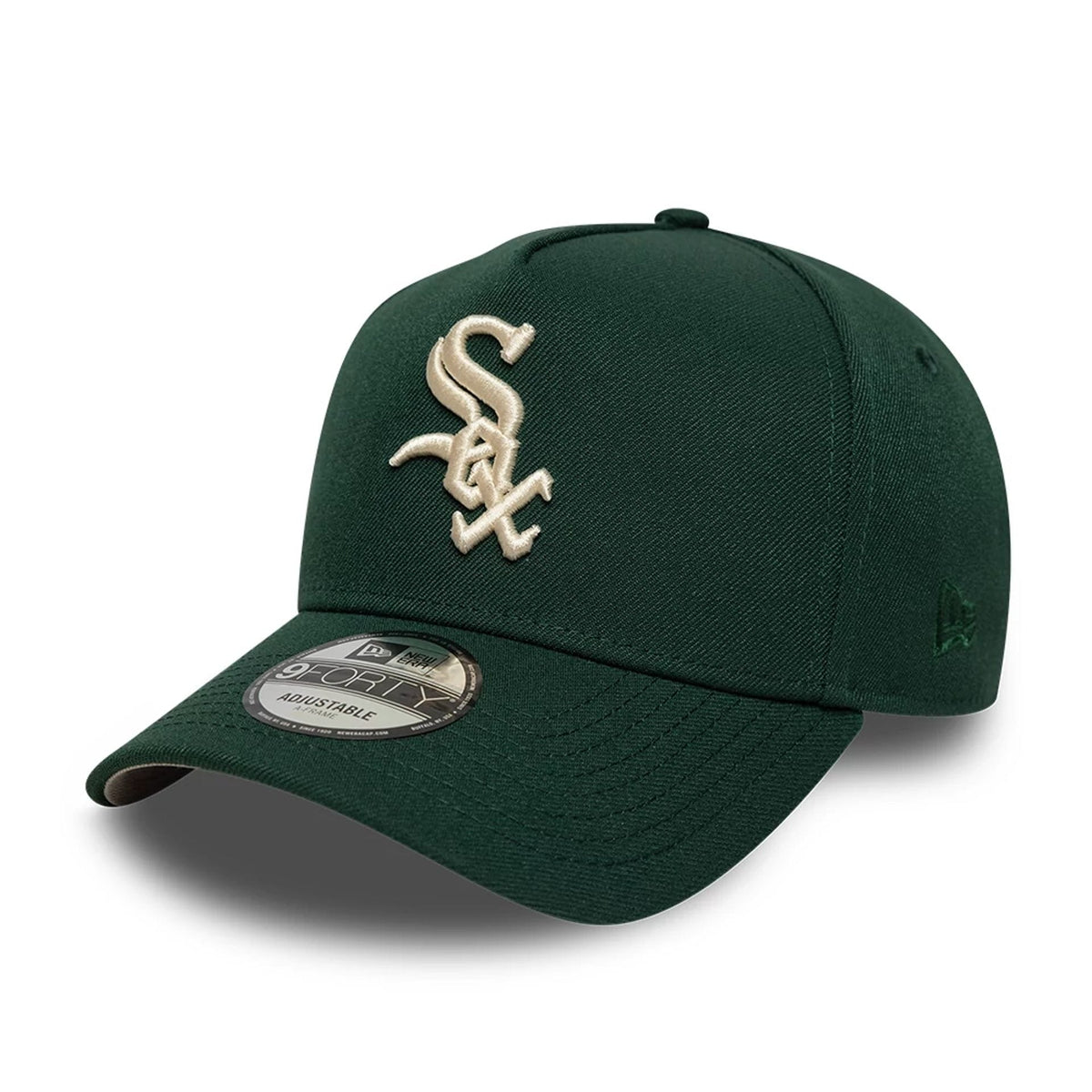 Chicago White Sox MLB Dark Green 9FORTY A-Frame Adjustable Cap-klyvox