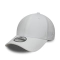 New Era White 39THIRTY Stretch Fit Cap-klyvox