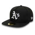 Oakland Athletics MLB Flat Black 59FIFTY A-Frame Fitted Cap-klyvox