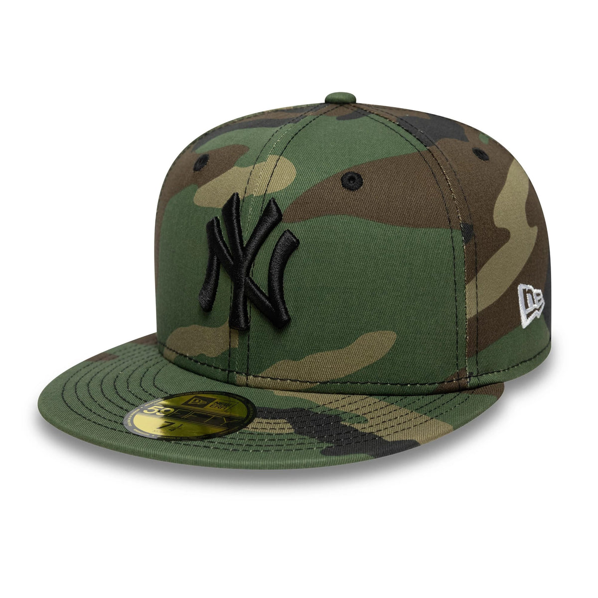 New York Yankees MLB Green Camo 59FIFTY Fitted Cap-klyvox