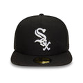 Chicago White Sox MLB Black 59FIFTY A-Frame Fitted Cap-klyvox