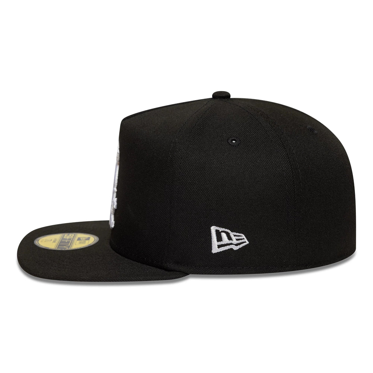 Chicago White Sox MLB Black 59FIFTY A-Frame Fitted Cap-klyvox