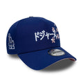 LA Dodgers MLB Kanji Dark Blue 9FORTY A-Frame Adjustable Cap-klyvox