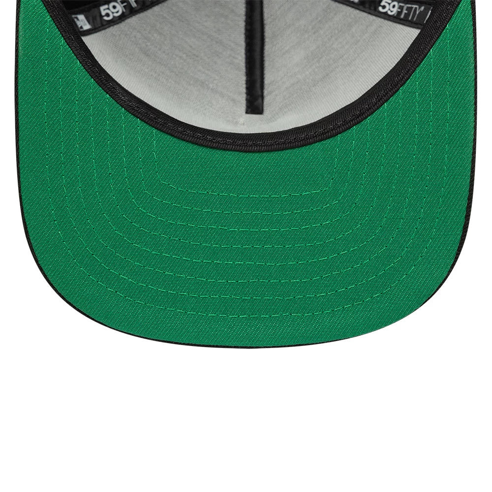 New Era Black 59FIFTY Fitted A-Frame Cap-klyvox