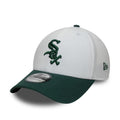 Chicago White Sox MLB White 39THIRTY Stretch Fit Cap-klyvox