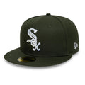 Chicago White Sox MLB Dark Green 59FIFTY Fitted Cap-klyvox
