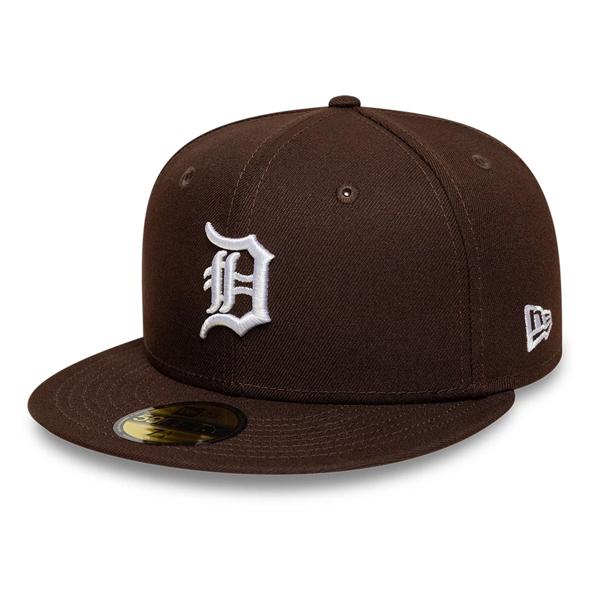 Detroit Tigers MLB Dark Brown 59FIFTY Fitted Cap-klyvox