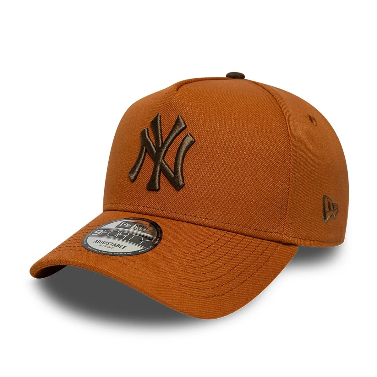 New York Yankees MLB Brown 9FORTY A-Frame Adjustable Cap-klyvox