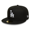 LA Dodgers MLB Black 59FIFTY Fitted Cap-klyvox