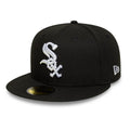 Chicago White Sox MLB Black 59FIFTY Fitted Cap-klyvox
