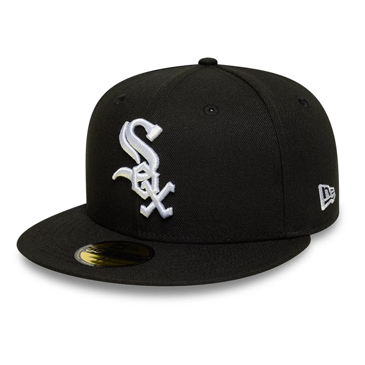Chicago White Sox MLB Black 59FIFTY Fitted Cap-klyvox