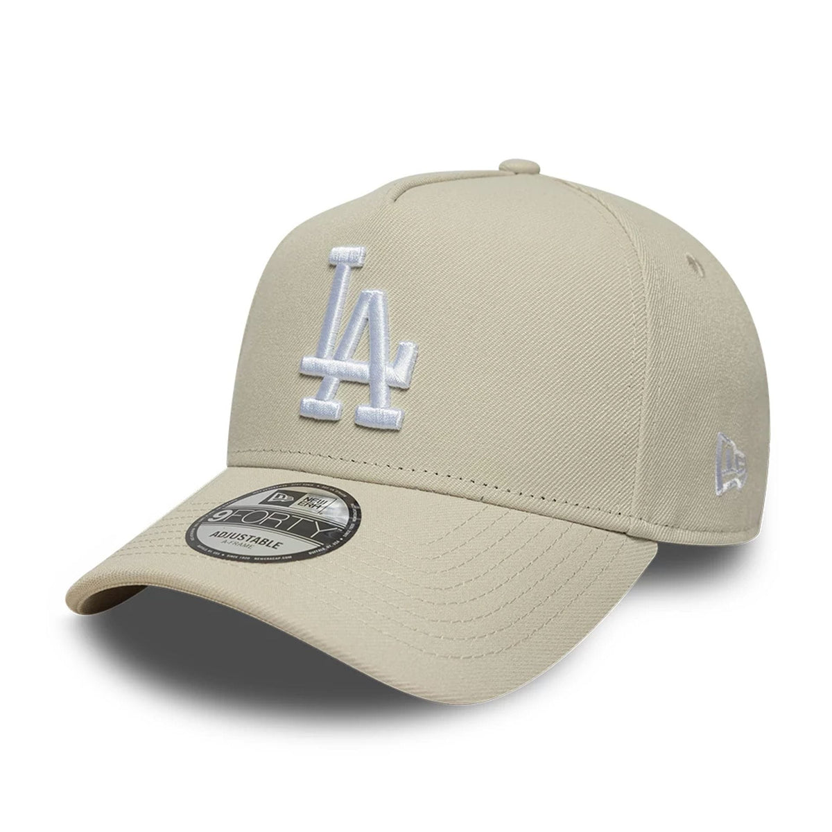LA Dodgers MLB Beige 9FORTY A-Frame Adjustable Cap-klyvox