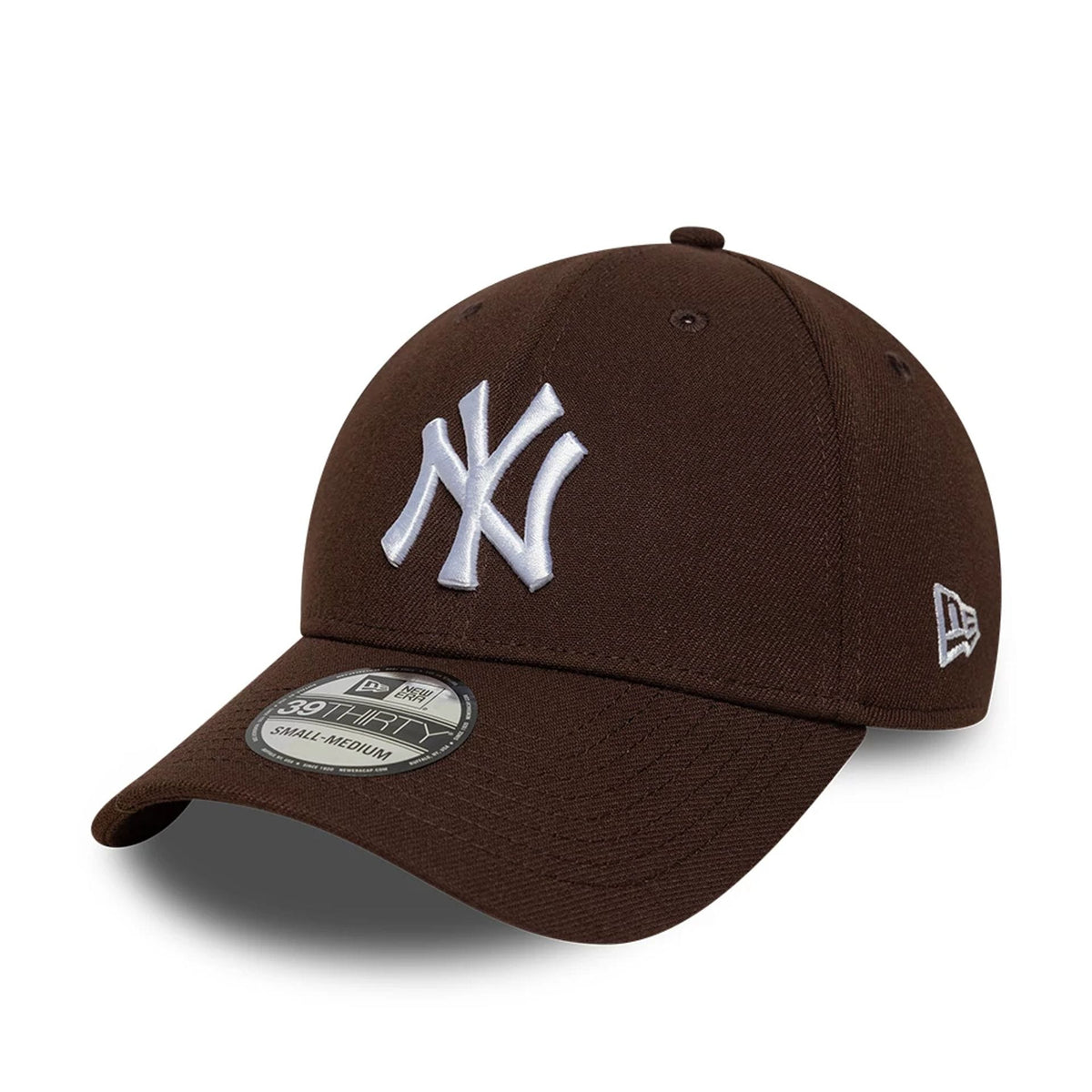 New York Yankees MLB Dark Brown 39THIRTY Stretch Fit Cap-klyvox