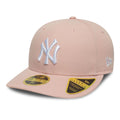 New York Yankees MLB Pastel Pink Low Profile 59FIFTY Fitted Cap-klyvox