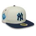 New York Yankees MLB White 59FIFTY A-Frame Fitted Cap-klyvox